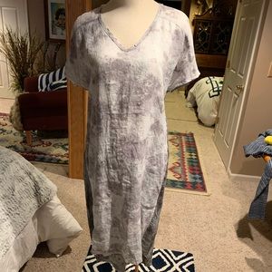 XCVI Hi-Lo Boho sheik linen Dress